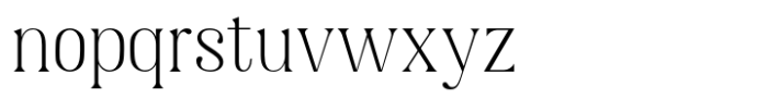 Gigestha Light Font LOWERCASE