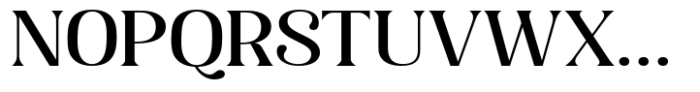 Gigestha Medium Semi Expanded Font UPPERCASE