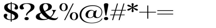 Gigestha Semi Bold Expanded Font OTHER CHARS