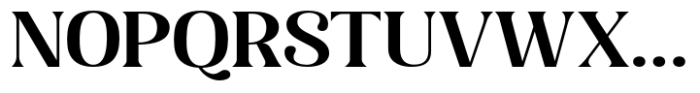 Gigestha Semi Bold Semi Expanded Font UPPERCASE