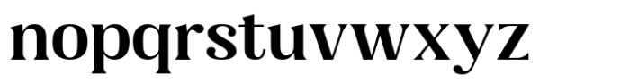Gigestha Semi Bold Semi Expanded Font LOWERCASE