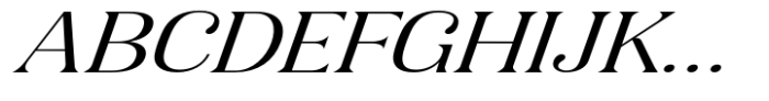 Gigestha Slant Expanded Font