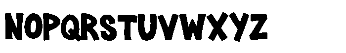 Giggle Comic Font UPPERCASE