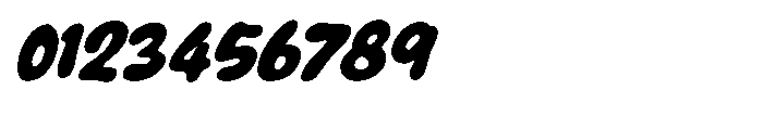 Giggle Drop Slanted Font OTHER CHARS