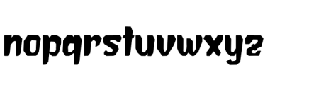 Giggle Toomi Regular Font LOWERCASE