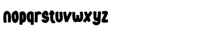 Giggly Glyphs Font LOWERCASE