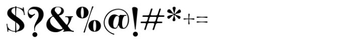 Gigrich Font OTHER CHARS
