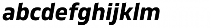 Gilam Bold Italic Font LOWERCASE