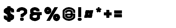 Gildora Black Font OTHER CHARS