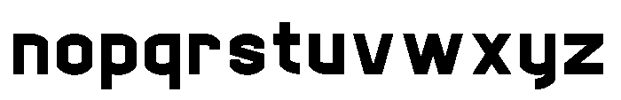 Gildora Black Font LOWERCASE