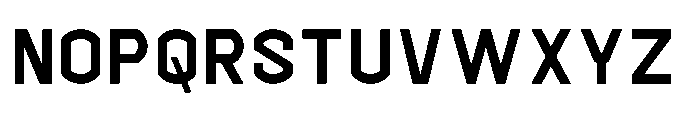 Gildora Bold Font UPPERCASE