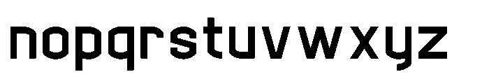 Gildora Bold Font LOWERCASE