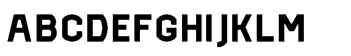 Gildora Extra Bold Font UPPERCASE