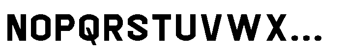 Gildora Extra Bold Font UPPERCASE