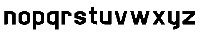 Gildora Extra Bold Font LOWERCASE