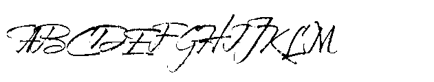 Gildora Ink Regular Font UPPERCASE