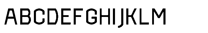 Gildora Medium Font UPPERCASE