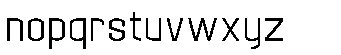 Gildora Regular Font LOWERCASE