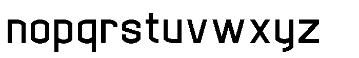 Gildora Semi Bold Font LOWERCASE