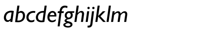 Gill Sans MT Hellenic Std Regular Italic Font LOWERCASE