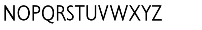 Gill Sans MT Hellenic Std Semi Condensed Old Style Regular Font UPPERCASE