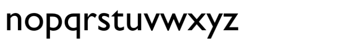 Gill Sans MT Pro Medium Font LOWERCASE