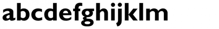 Gill Sans Pro Cyrillic Bold Font LOWERCASE