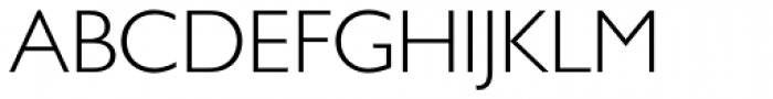 Gill Sans Pro Greek Light Font UPPERCASE