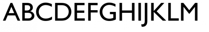 Gill Sans Roman Font UPPERCASE