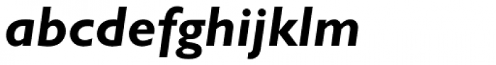 Gill Sans Std Bold Italic Font LOWERCASE