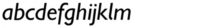 Gill Sans Std Infant Italic Font LOWERCASE