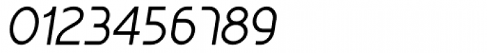 Gillca Thin Italic Font OTHER CHARS