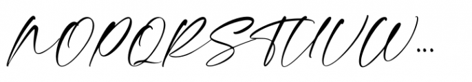 Gilliany Regular Font UPPERCASE