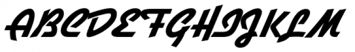 Gillies Gothic EF ExtraBold Font UPPERCASE