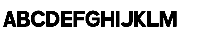 Gillune Bold Font UPPERCASE