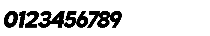 Gillune Extrabold Italic Font OTHER CHARS