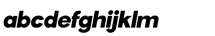 Gillune Extrabold Italic FONT