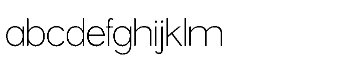 Gillune Extralight FONT
