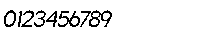 Gillune Italic Font OTHER CHARS