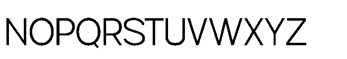 Gillune Light Font UPPERCASE
