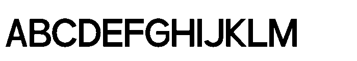 Gillune Medium Font UPPERCASE