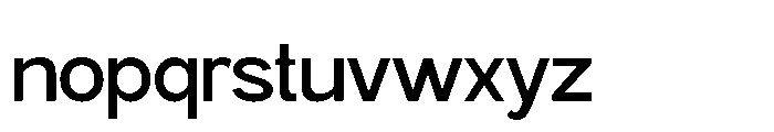 Gillune Medium Font LOWERCASE