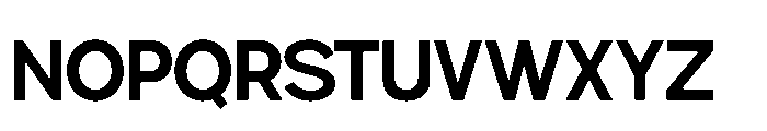 Gillune Semibold Font UPPERCASE