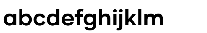 Gilmer Bold Font LOWERCASE