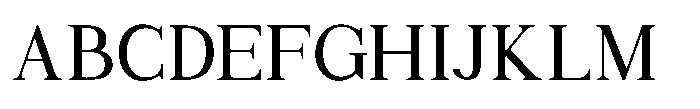 Gilmere Font UPPERCASE