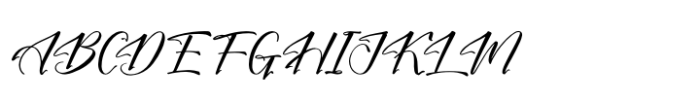 Gilmotha Regular Font UPPERCASE