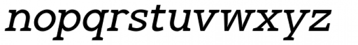 Gilmour Italic Font LOWERCASE