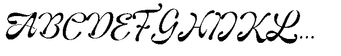 Gilosta Surfing Script Gilosta Surfing Regular Font UPPERCASE