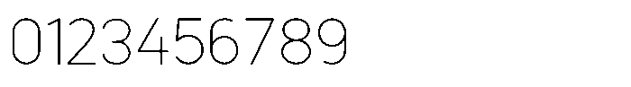 Gilox Light Font OTHER CHARS