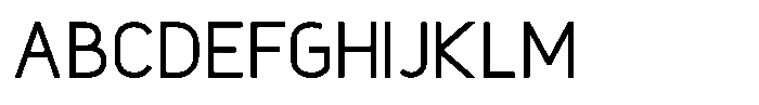 Gilox Regular Font UPPERCASE